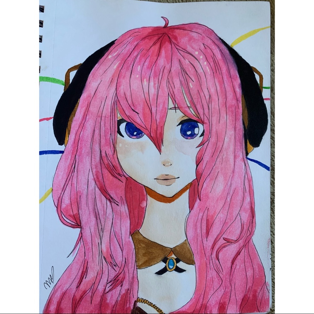 Vocaliod Megurine LUKA V4X colores portrait